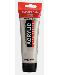 Amsterdam Acrylverf 120ml. 800 Zilver