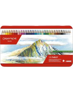 Caran d'ache Pablo blik 120-delig kleurpotloden