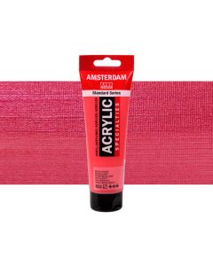 Amsterdam Acrylverf 120ml. 832 Metallic Rood