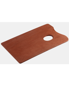 Talens houten palet rechthoekig 16x25 cm 