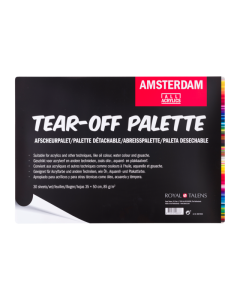 Afscheurpalet Talens Amsterdam  Xtra groot 35x50cm. 