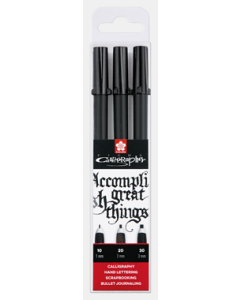 Sakura Pigma Calligrapher pen set