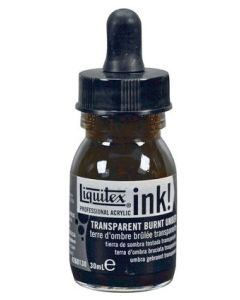 Liquitex ink! 30ml. Transparant Burnt Umber 130