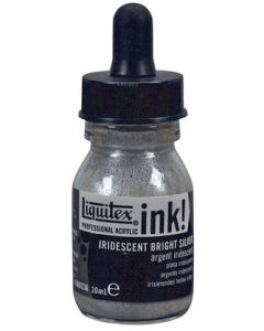 Liquitex ink! 30ml. Iridescent Bright Silver 236