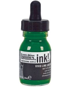 Liquitex Ink! 30ml. Vivid Lime Green 740