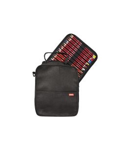 DERWENT CARRY-ALL BAG voor 132 potloden en accessoires zwart