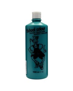 Talens Schoolverf 1000 ml. kleurnr. 602 Donkergroen