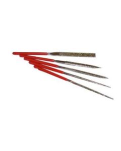 Rechte diamantvijlenset 5dlg diam. lgt 18cm