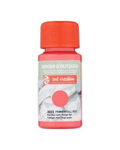 Indoor & Outdoor 50 ml Krachtig Rood
