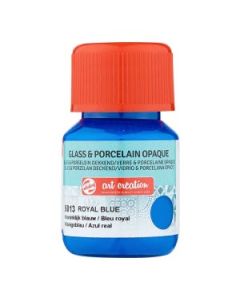 Glas & Porselein Dekkend 30 ml Koninklijk Blauw