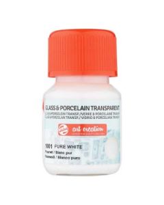 Glas & Porselein Transparant 30 ml Puurwit