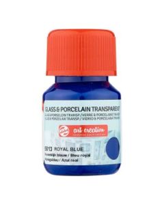 Glas & Porselein Transparant 30 ml Koninklijk Blauw
