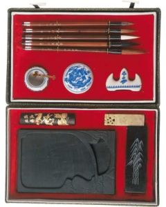 Chinese schilder- en inkt set nr. 5 13-delig