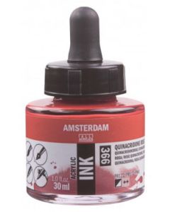 Amsterdam inkt 30 ml. 366 Quina. rose
