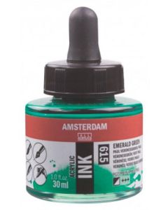 Amsterdam inkt 30 ml. 615 Paul veronese groen