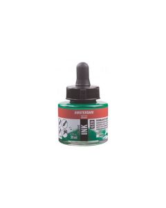 Amsterdam inkt 30 ml. 619 Permanent groen donker