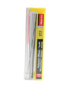 potloodstiftjes AR 0,35mm 2H koker a 12st.