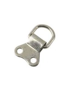 D-Hanger dubbel gegalvaniseerd staal 4 stuks + schroeven