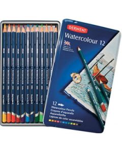 Derwent Aquarelpotloden blik 12 
