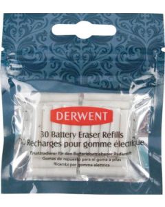 Derwent reservegummetjes voor Electrische gum 30st