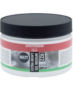 Amsterdam Extra heavy gel medium mat 022 250ml.