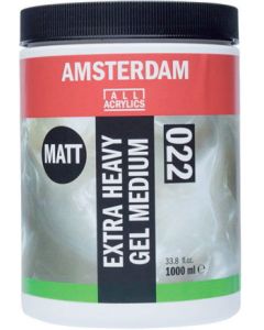 Amsterdam Extra heavy gel medium mat 022 1000ml.