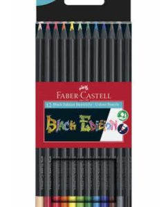 Faber Castell "Black Edition" kleurpotloden 12-delig