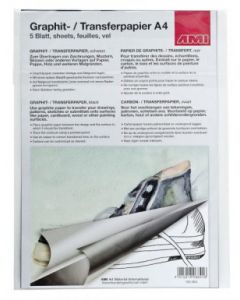 Transfer grafiet paper  A4 a  5vel grafietgrijs
