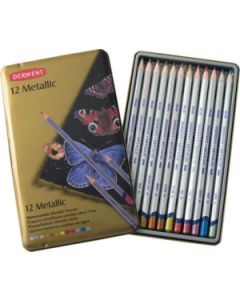 Derwent Metallic blik 12 potloden