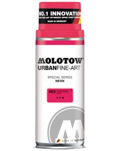 Molotow URBAN UFA 400ml neon blue S.3