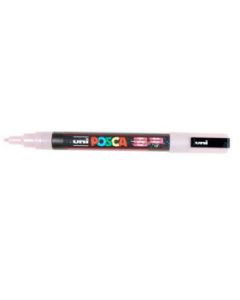 Fijne dekkende acrylverfstift Glitter Roze