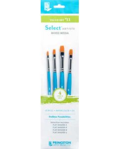 Princeton penselenset nr.11 4-delig rond