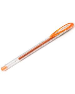 Uni-ball Signo gelpen 1 mm. Glitter Oranje