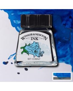 W&N Tekeninkt 14 ml. 176 Cobalt