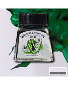 W&N Tekeninkt 14 ml. 235 Emerald