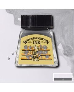 W&N Tekeninkt 14 ml. 617 Silver