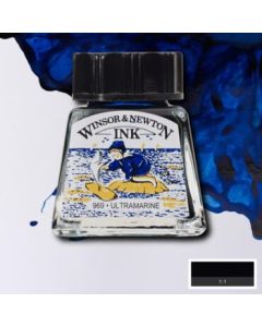 W&N Tekeninkt 14 ml. 660 Ultramarine