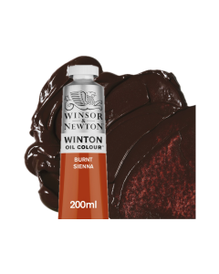 W&N Winton 200ml. Kleurnr. 02 Burnt Sienna kl.074