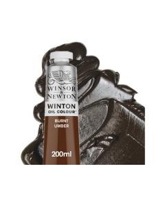 W&N Winton 200ml. Kleurnr. 03 Burnt Umber kl.076