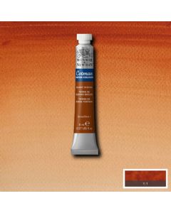 W&N Cotman aquarelverf tube 8ml. 074 Burnt Sienna