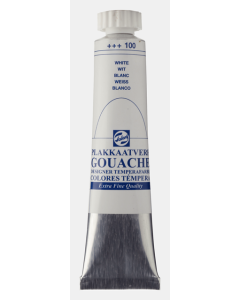 Talens Gouache tube 20 ml. 100 Wit