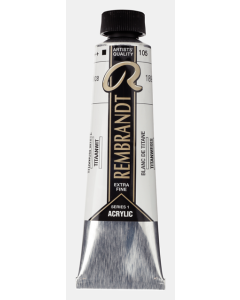 Rembrandt Acryl 40 ml. 105 Titaanwit