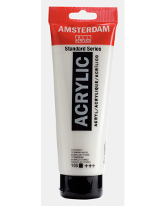 Amsterdam Acrylverf 250ml. 105 Titaanwit