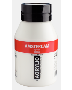 Amsterdam Acrylverf 1000ml. 105 Titaanwit