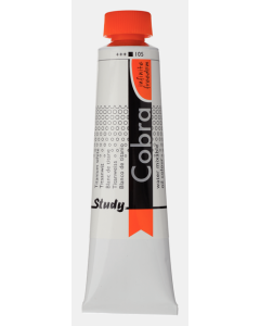 Cobra Study Olieverf 40ml. 105 Titaanwit