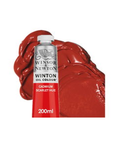 W&N Winton 200ml. Kleurnr. 107 Cadmium Scarlet Hue