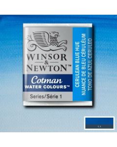 W&N Cotman aquarelverf Napje Half 139 Cerulean Blue Hue