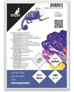 Kangaro Canvasboard 13x18 cm.