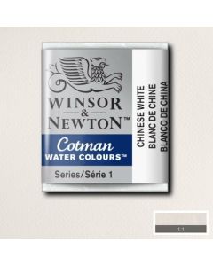 W&N Cotman aquarelverf Napje Half 150 Chinese White