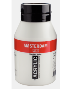 Amsterdam Acrylverf 1000ml. Zinkwit nr.104 